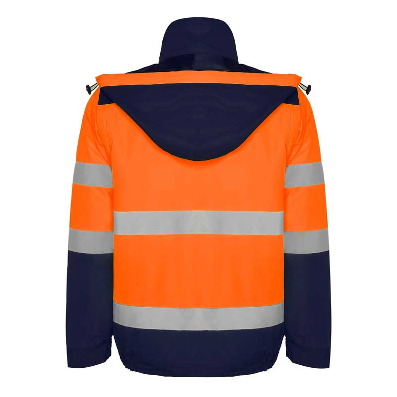 Parka alta visibilidad combinada desmontable Epsylon - Roly 9304