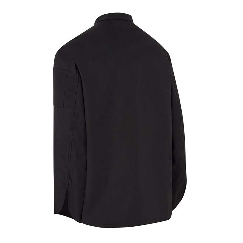 Chaquetilla negra unisex manga larga Confort Fit - Monza 4116