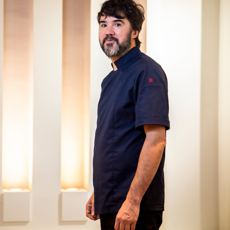 Chaqueta cocina con cremallera Sokar - Gastrochef 930024