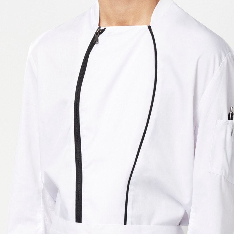 Chaquetilla de chef con cremallera - Monza 4120