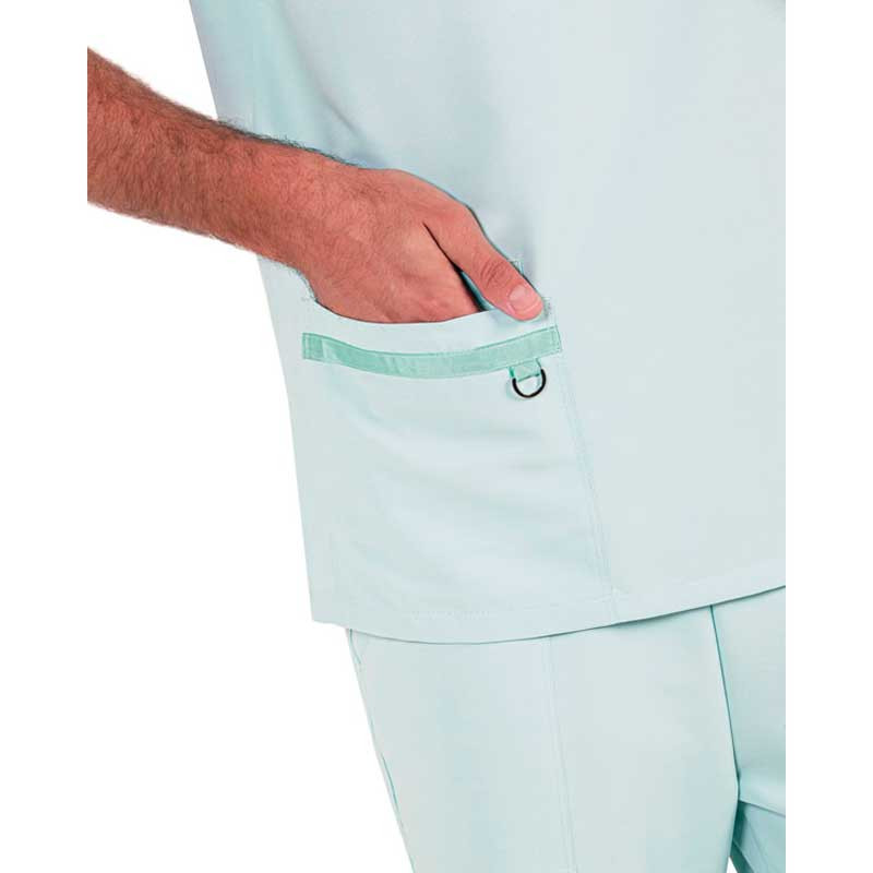 Camisola hombre sanidad microfibra y punto verde - Dyneke