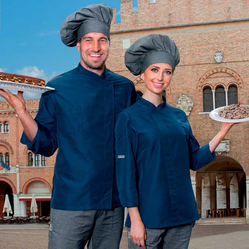 Chaqueta cocinera Cheap Donna Saylor de microfibra - Egochef