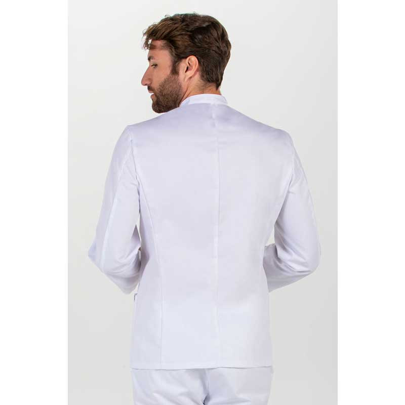 Chaqueta farmacia manga larga contraste verde - Dyneke 8073873