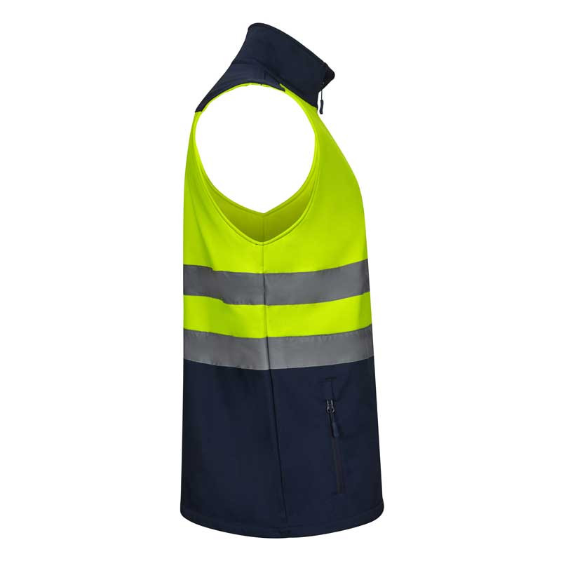 Chaleco Softshell bicolor AV - Velilla 305906