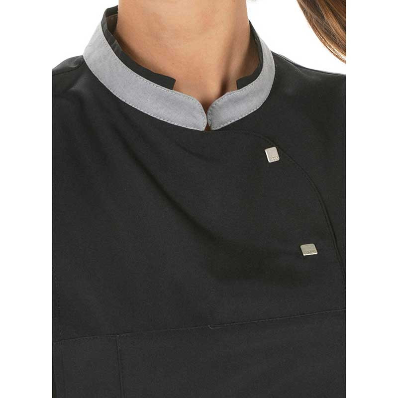 Estola comercio cuello mao negra - Dyneke 8159571