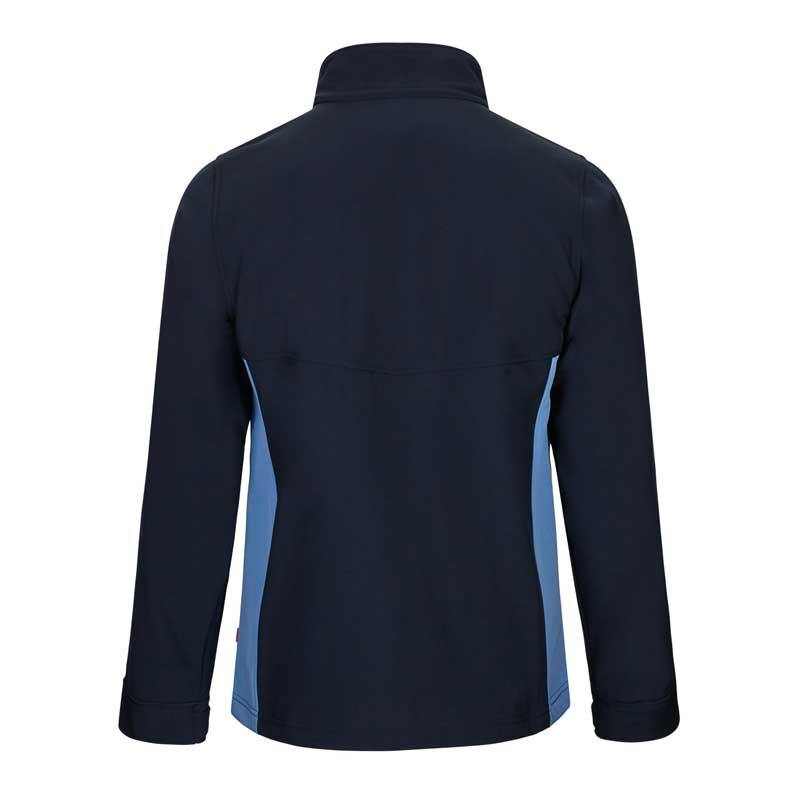 Chaqueta Softshell azul Navy bicolor - Velilla 106004
