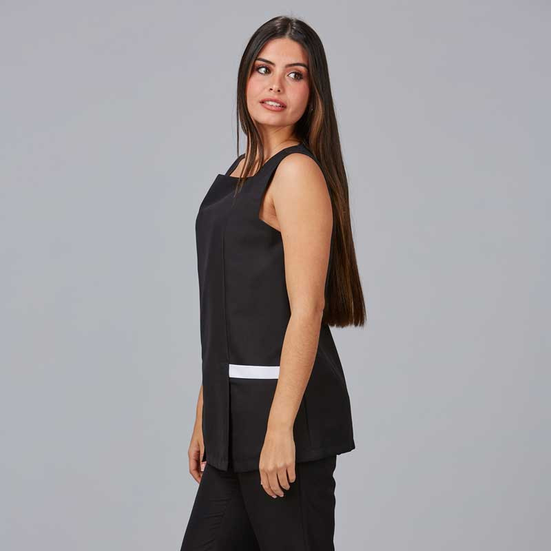 Casaca estética negra sisa cuadrada Lantana - Gary's 600032
