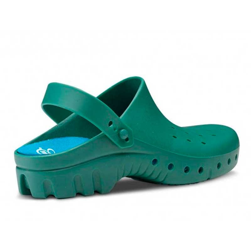 Zueco quirófano Técnico verde - Feliz Caminar