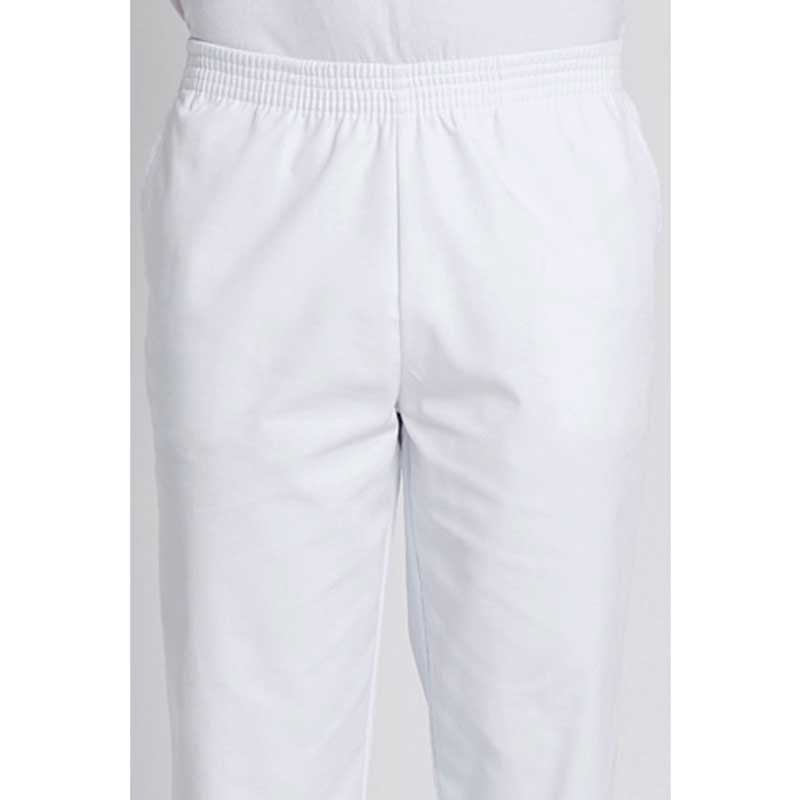 Pantalón microfibra elástica color blanco - Dyneke 9929784