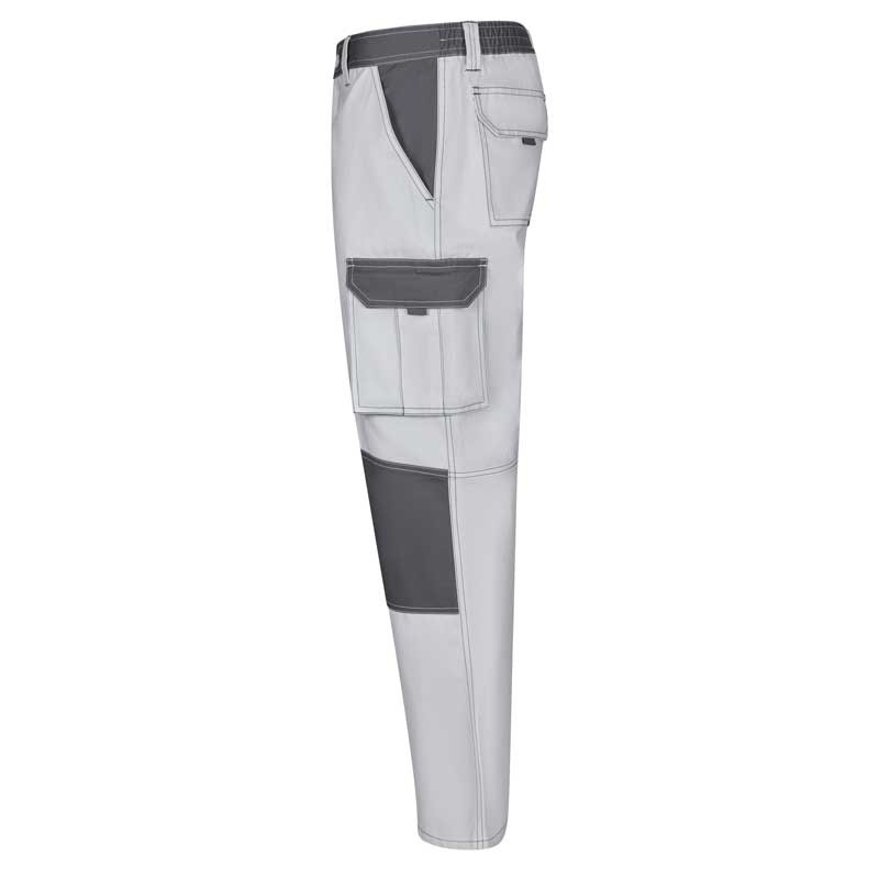 Pantalón de trabajo bicolor con refuerzo en rodillas y detrás - Velilla 103020B