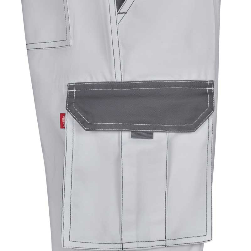 Pantalón de trabajo bicolor con refuerzo en rodillas y detrás - Velilla 103020B