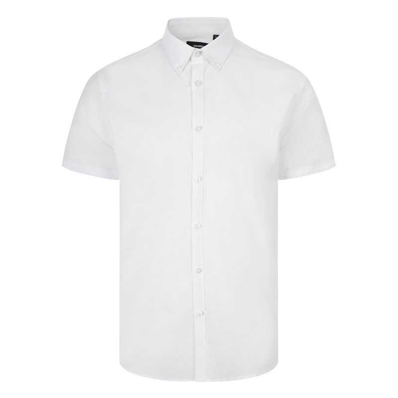Camisa Oxford hombre manga corta - Velilla 405024S