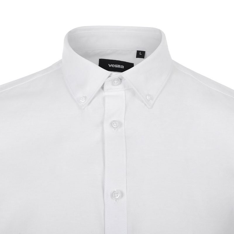 Camisa Oxford hombre manga corta - Velilla 405024S