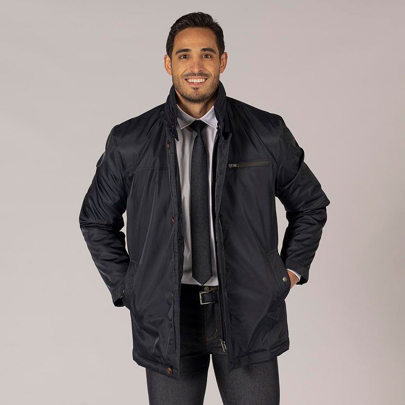 Parka hombre forrada azul marino - Gary's 800029
