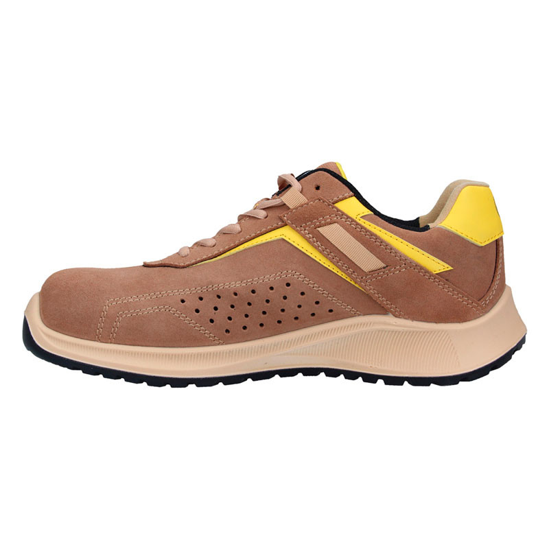 Zapato de seguridad color Camel Dakar - J'hayber Works 85620-1