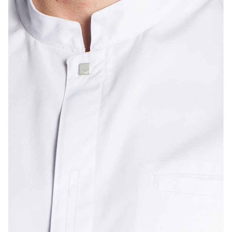 Chaqueta caballero blanca cuello mao - Dyneke 8514700