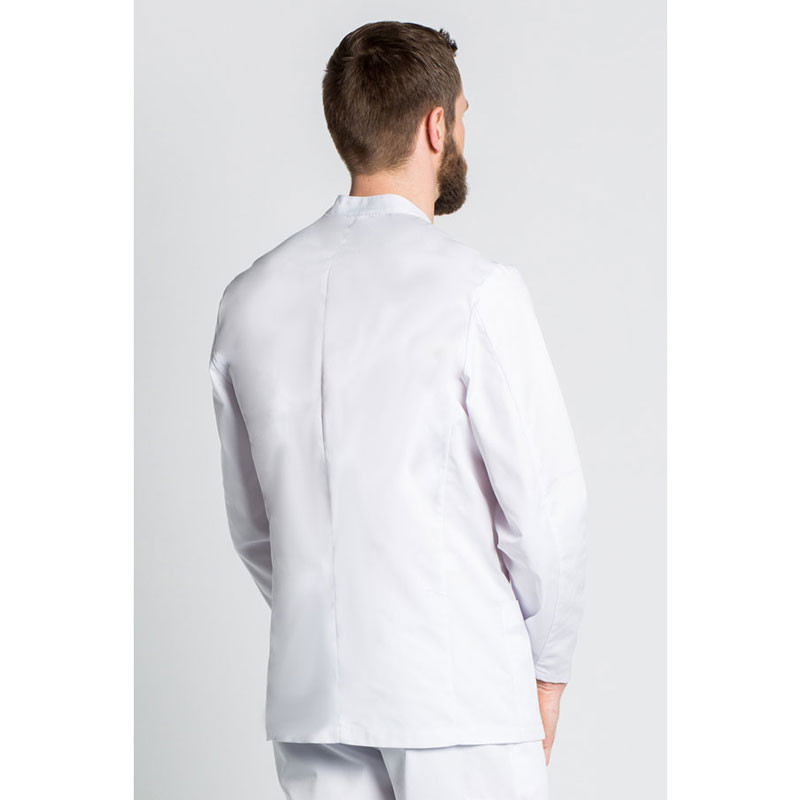 Chaqueta caballero blanca cuello mao - Dyneke 8514700