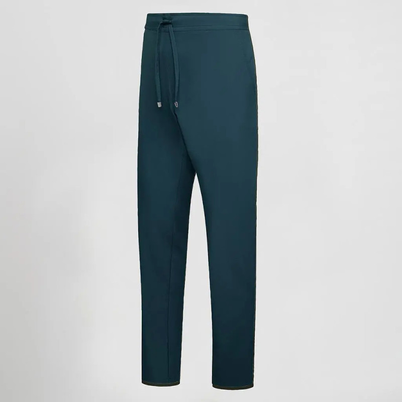 Pantalón laboral de hombre en microfibra verde petróleo - Gary's 700083