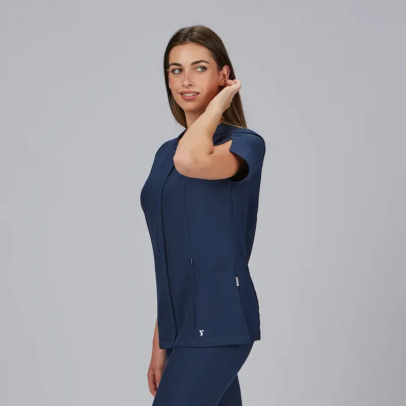 Chaqueta laboral mujer escote caja marino Jana - Gary's