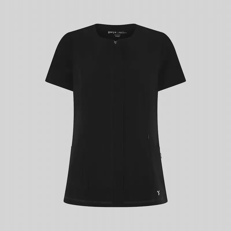 Chaqueta laboral mujer escote caja negra Jana - Gary's