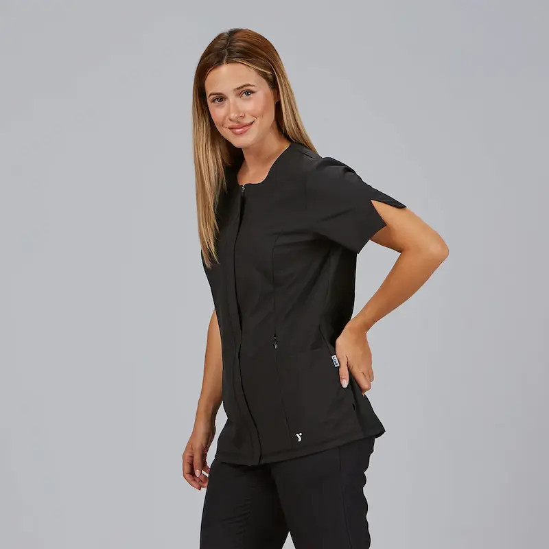 Chaqueta laboral mujer escote caja negra Jana - Gary's